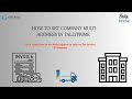 How to Use Multi Address in Tally Prime Invoice | Voucher etc.