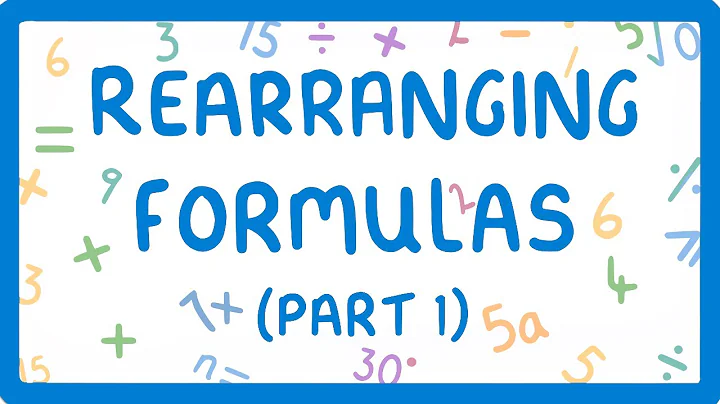 GCSE Maths - How to Rearrange Formulas  #48 - DayDayNews