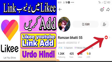 #Likeeapp me youtube channel kaise link kare | How to link youtube channel to likee app