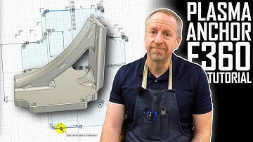 Modeling a Complex Part in Fusion 360 | Langmuir Crossfire Plasma Torch Anchor