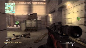 MW3 SND . 1v5 . CLUTCH 3 MAN FEED Sniper