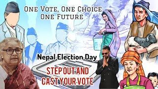Casting My Vote For Better Nepal 🇳🇵|| Election Day || Vote For Change || Historic Day Of Nepal ||