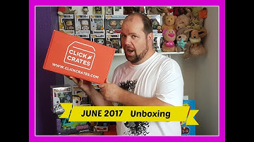 Click Crates June 2017 Unboxing