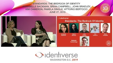 Keynotes: Standards: The Bedrock of Identity - June 27 | Identiverse 2019