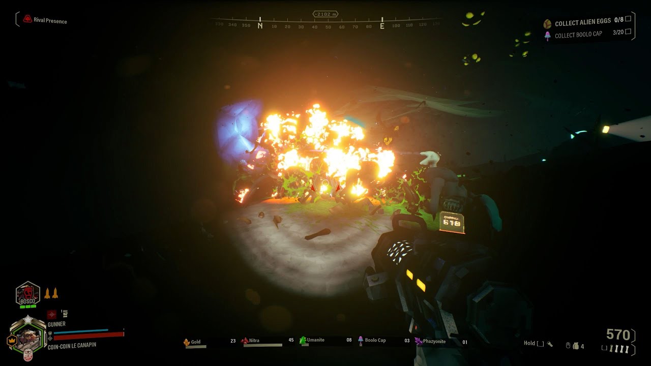 Deep Rock Galactic coil gun hellfire YouTube
