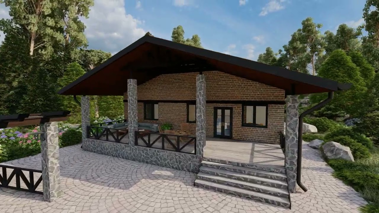 визуализация дома / visualization of the house