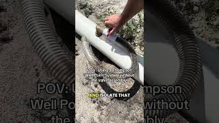 Maintaining Vacuum Pressure: Tuning a Thompson Pump Well Point System with Ball Valves