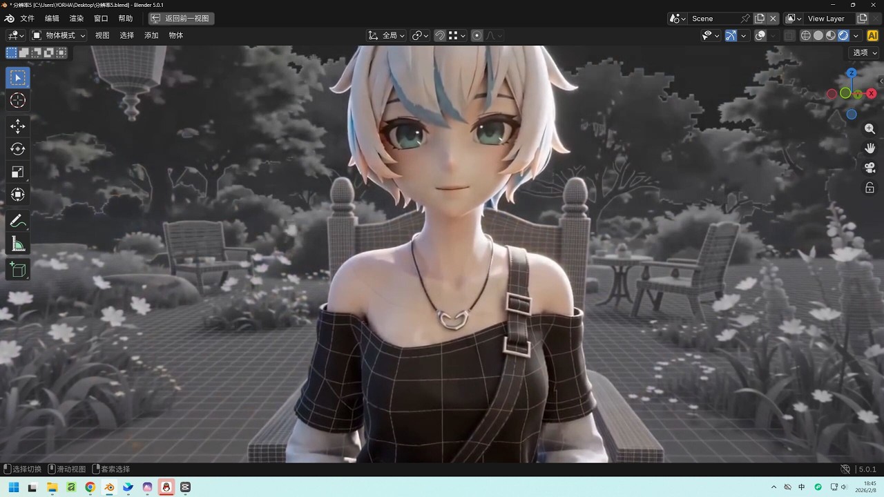 [Blender AI Studio]Confirmed, we can definitely achieve our ultimate dream in Blender