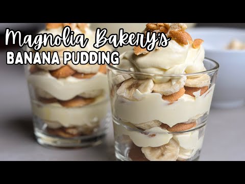 MAGNOLIA BAKERY'S BANANA PUDDING | How To Make The Best Banana Pudding