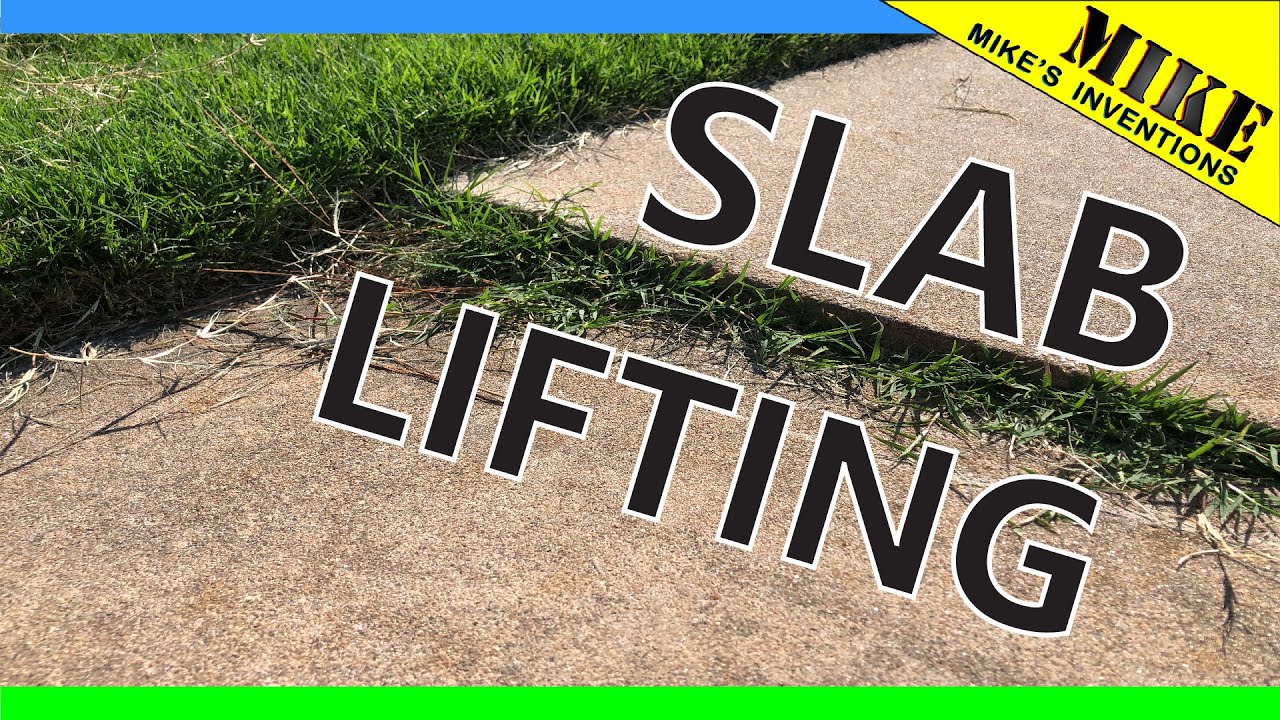 Поднять просевшую бетонную плиту — Mikes Inventions