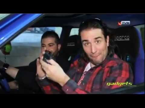 Robert Galea Robz, with his own bulit custom Gadgets on Gadgets Tv Malta