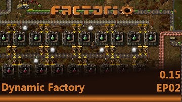 Factorio : Dynamic Factory Lets Play EP02 - Green Science