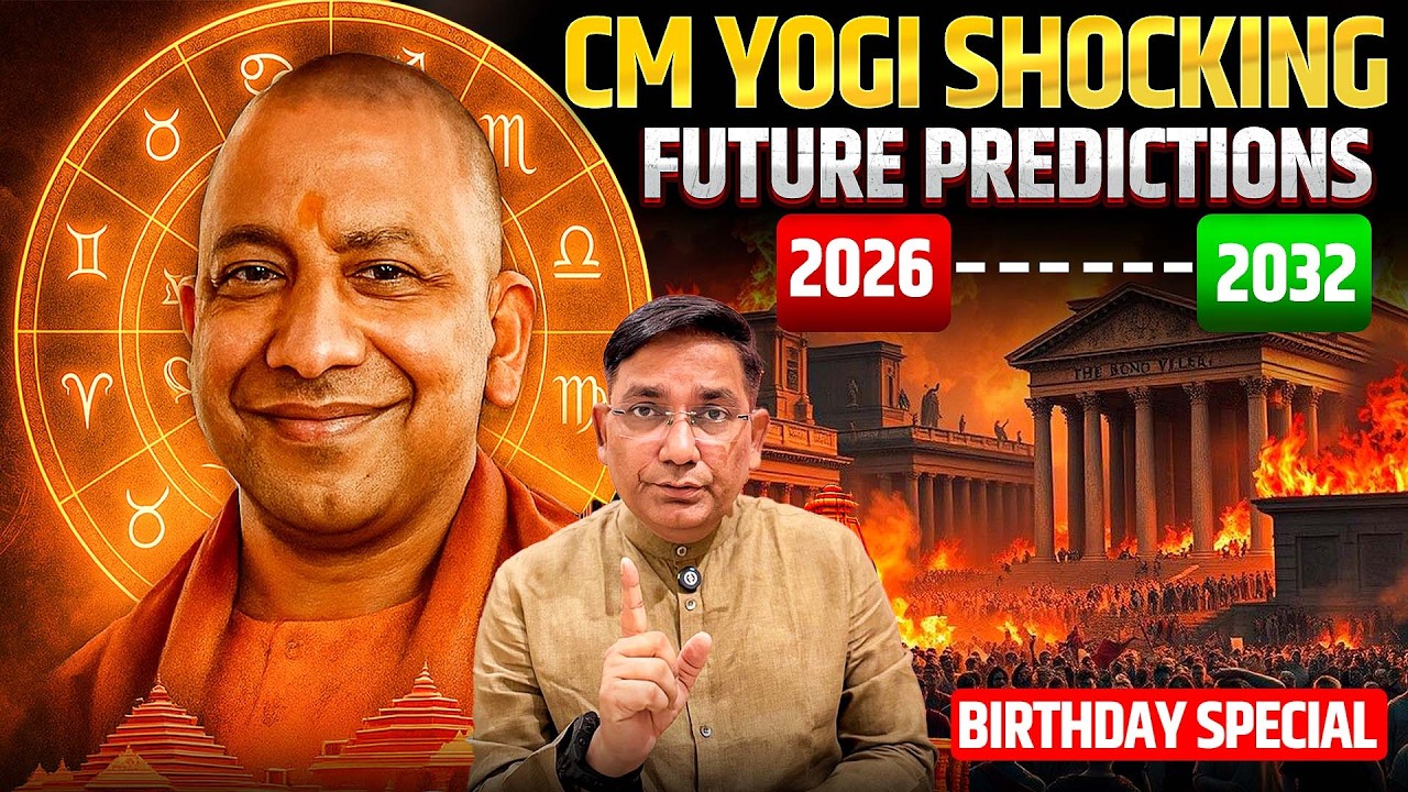 2026–2032: The Most Dangerous & Powerful Phase of CM Yogi Adityanath | 55th Birthday Special