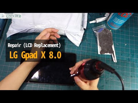 지패드3 8.0 액정 수리하기 LG Gpad X 8 0 LCD Repair