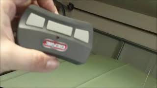 How to program your Garage Remote  Genie GITR-3. #shorts