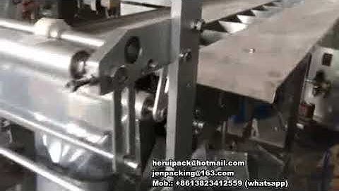small vertical packaging machine with bucket conveyor