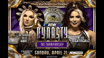AEW Dynasty   Julia Hart vs Willow Nightingale