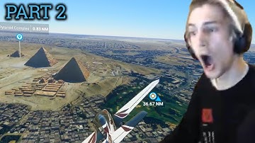 xQc Plays Microsoft Flight Simulator 2020 - Part 2 (with chat)