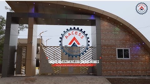 Aacess Automation Sliding Automatic Gate. Automatic Gate Remote Motorized Gate Hyderabad HPL Gate