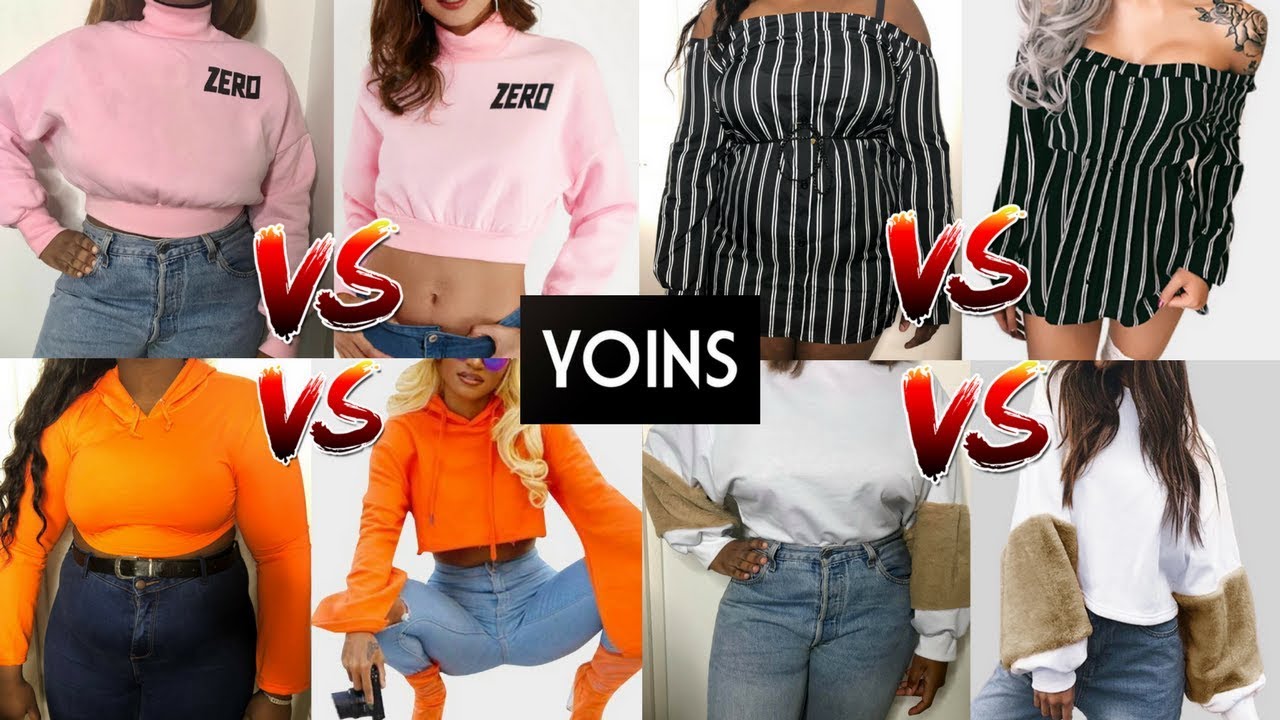CE QU'ON A COMMANDÉ VS CE QU'ON A REÇU [TRY ON HAUL YOINS] | THE BROKE GIRLZ