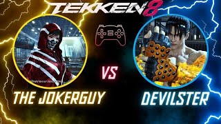 Tekken 8 | The JokerGuy FIghts with Legendery Jin DEVILSTER..!!