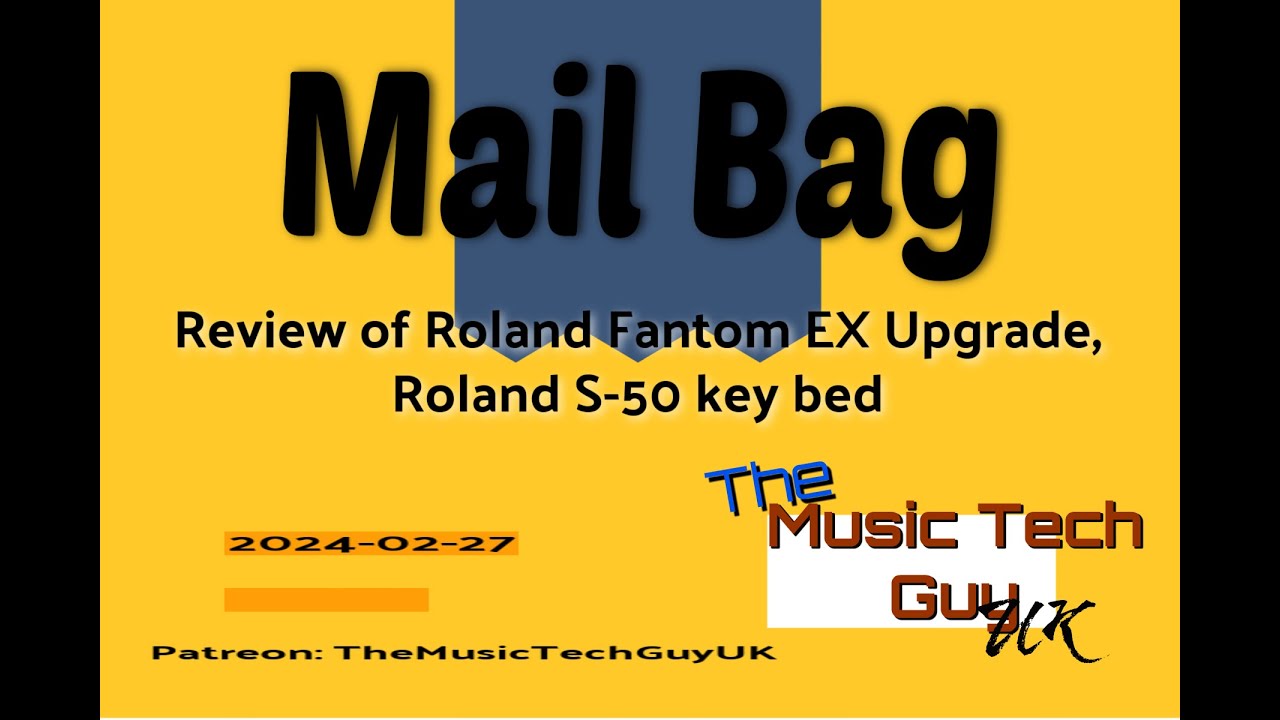 Review of Roland Fantom EX Upgrade, Roland S-50 key bed - YouTube