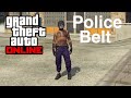 GTA 5 Online How To Get Police Belt On Any Outfit Glitch