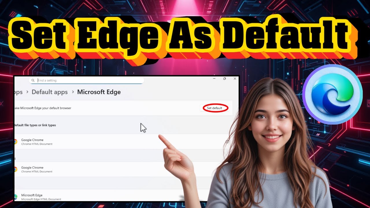 How To Change Default Browser To Microsoft Edge | Quick Setup (2025)