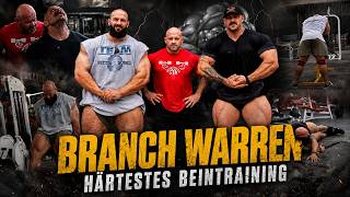 BRANCH WARREN zerstört mich beim härtesten Beintraining meines Lebens!