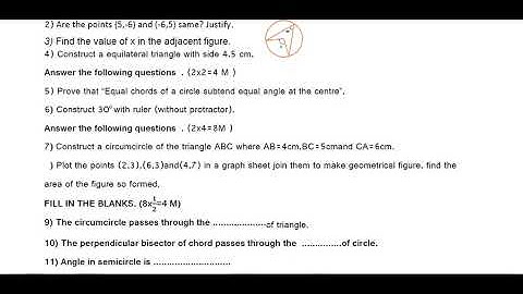 AP 9th Class Fa-4 💯 Real Maths Question Paper (2022-23) | 9th class fa4 question paper 💯leak💯 2023