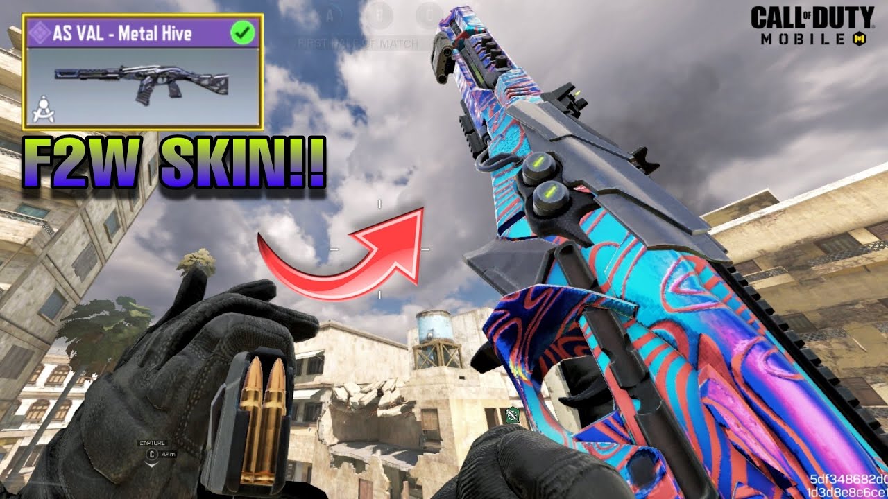 Cod Skin Devil Can't believe AS VAL became that good 😱 || AS VAL - Metal Hive (F2W ...