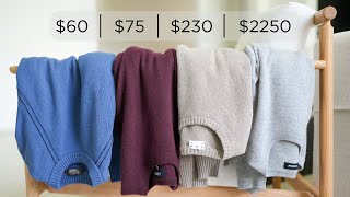$60 vs. $2250 Cashmere Sweater!