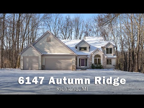 6147 Autumn Ridge, Richland, MI home video tour