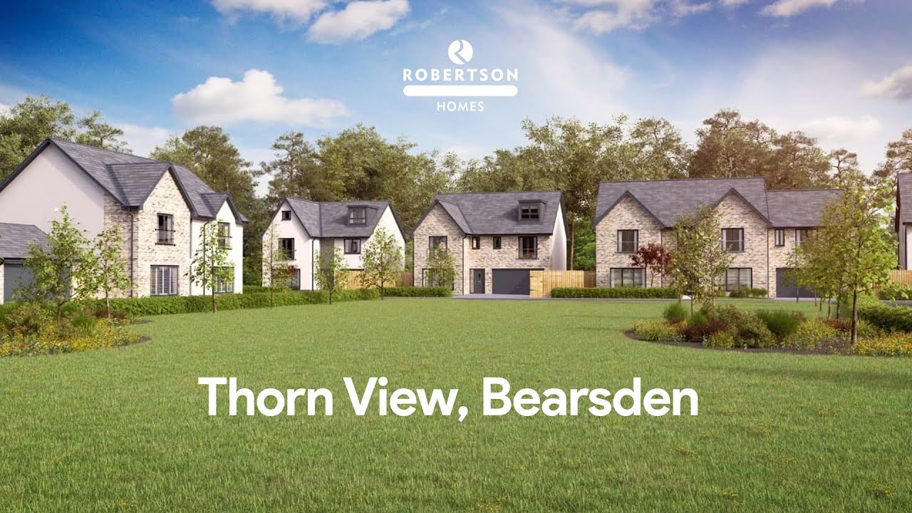 Robertson Homes Thorn View, Bearsden YouTube