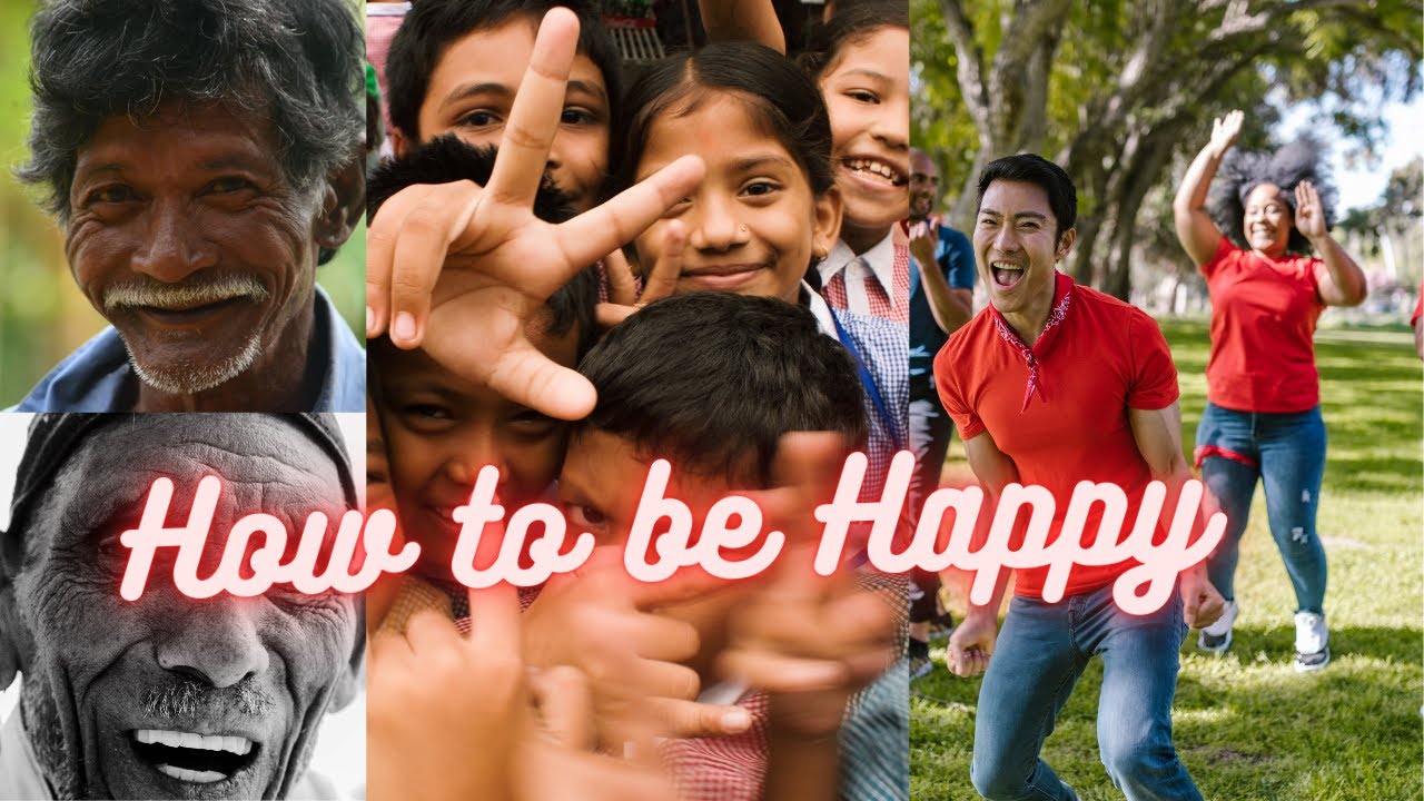 Learn simple tips of happiness .What makes us happy ? How to be happy