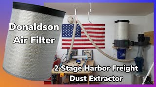 2 Stage Harbor Freight Dust Collector #3dhp