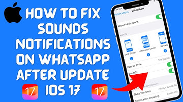 Fixed✅IOS 17 : Notifications Sound Not Working After update || Solved Whatsapp sound Notifications !