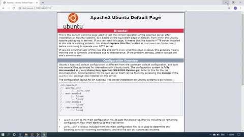 instalasi Web Server pada UBUNTU 18.04.3 | lanjut part 2
