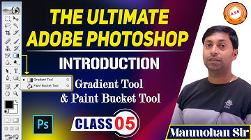 Master Photoshop in 2024: Ultimate Beginner’s Guide | How To Use Gradient Tool & Paint Bucket Tool