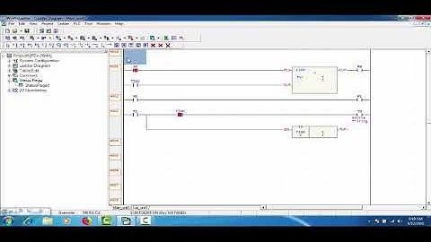 How to make counter and Timer program in Fatek PLC