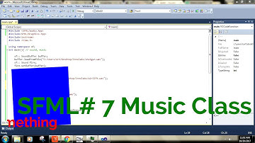 SFML Tutorial 7 # Music Class (practical and Theory)