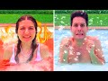 SOFÌ E LUÌ PISCINA CON ACQUA CALDA vs ACQUA FREDDA!! Hot vs Cold | Me contro Te