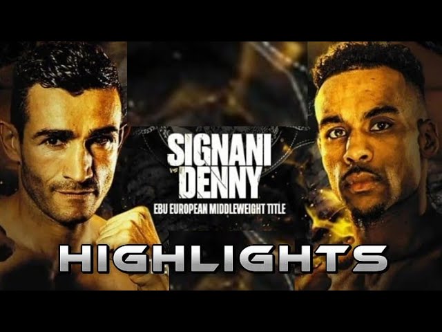 Tyler Denny wants to complete ultimate underdog story against Matteo  Signani: 'I'm going to get him out of there', Boxing News