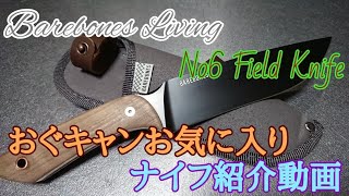 【Barebones Living】ベアボーンズリビングナンバー6フィールドナイフを買いましたので紹介します