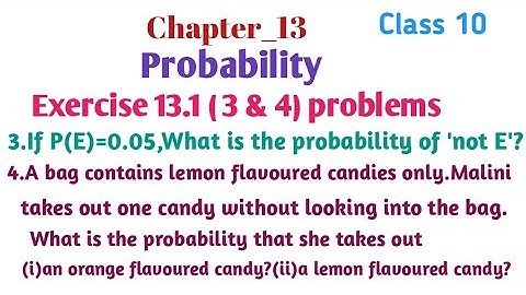 AP//class_10//Chapter_13 Probability//Exercise 13.1 ( 3 & 4 ) problems in telugu