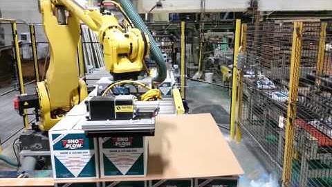 Slip Sheet And Palletizing