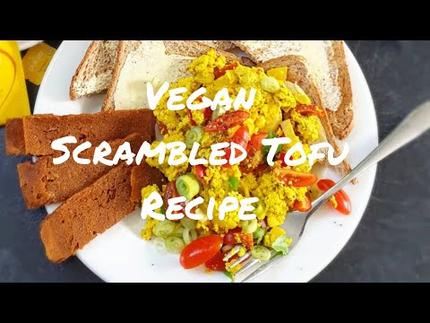 Vegan Scrambled Tofu 'Egg' Recipe.