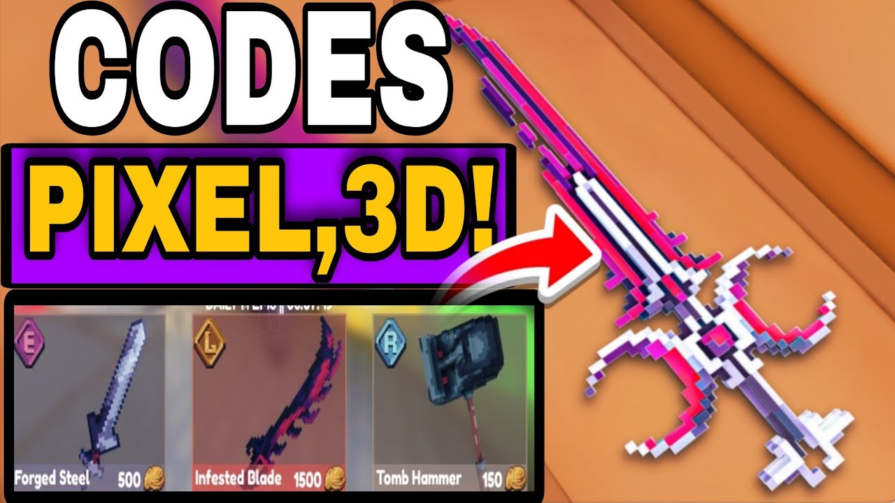 Все* секретные коды для Pixel Blade [🔱DIVINITY] | Коды для Pixel Blade [🔱DIVINITY] Roblox 2025