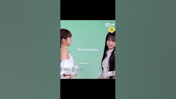 this cute eye contact #babymonster #ahyeon #chiquita #fypシ #shorts