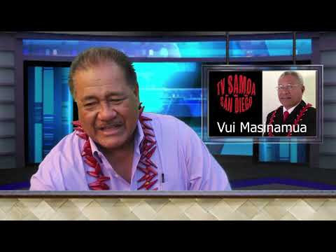 TV Samoa 630 interview with Vui Masinamua